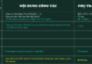 Lịch công tác tuần 3 (22/09-27/09)