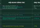 Lịch công tác tuần 5 (06/10-11/10)